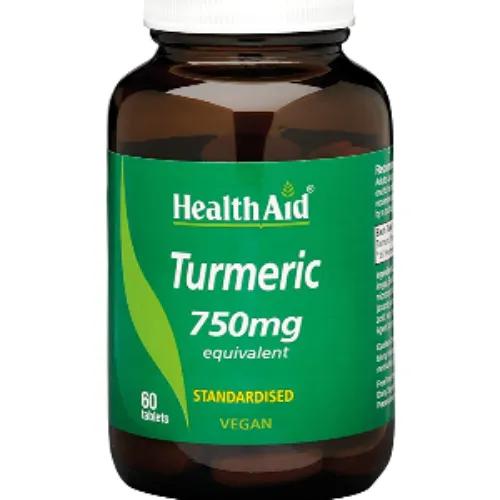 Health Aid Turmeric 750 Mg 60Tab