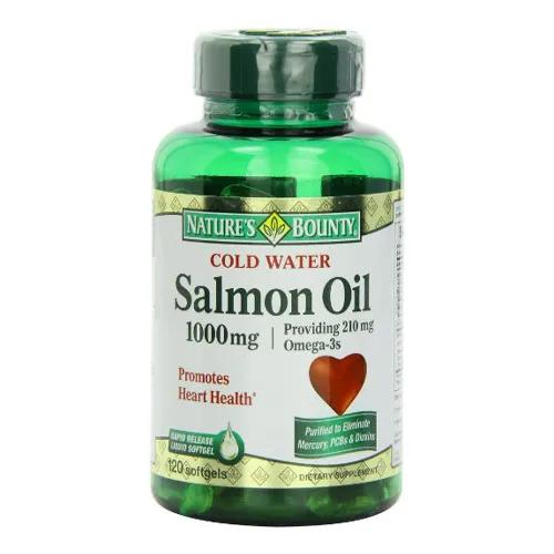 Nature Pieces Bounty Salmon Oil 1000 Mg Softgels 120 Pieces