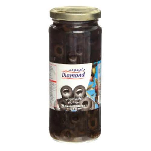 Diamond Sliced Black Olives 170 g