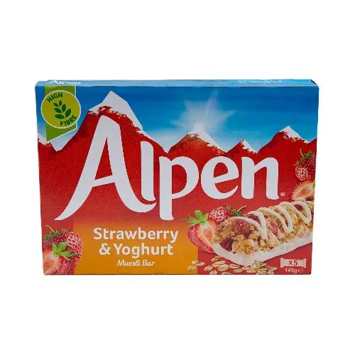 Alpen Bar Strawberry Yoghurt (5X29) g