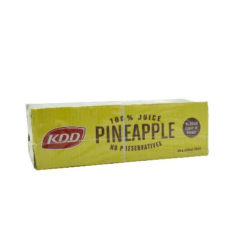 Kdd Pineaple Juice 24 pcs x 250 ml