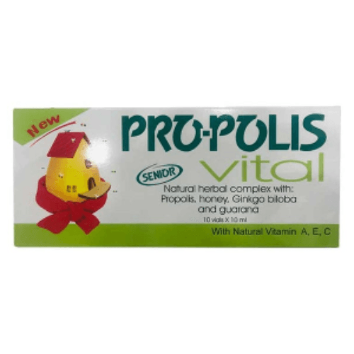 Pro-polis Vital Senior With Natural Vitamin A , E , C 10 Vials