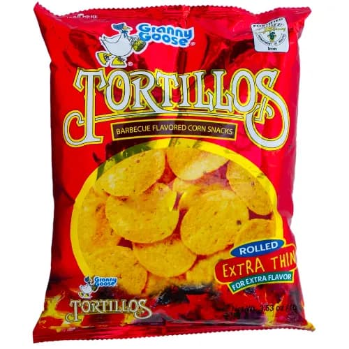 Tortillos Chips Bbq 100Gm