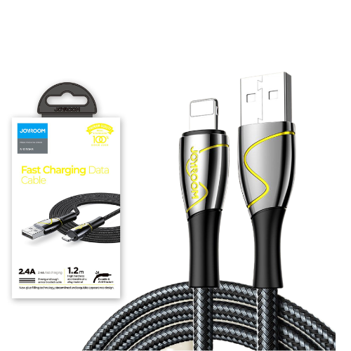 Premium Braided iPhone Cable 1.2m Black