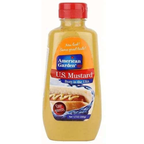 American Garden Deli Style Mustard Gluten Free 340 g