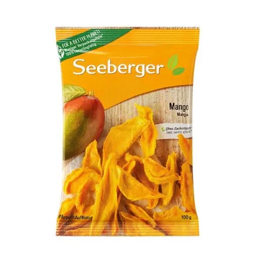 Seeberger Mango Strips Dried 100 G