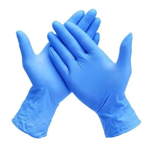 Medical Disposable Nitrile Examination Gloves Powder Free Large 100'S