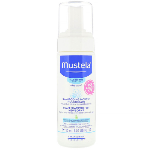 Mustela Foam Shampoo For Newborns 150 Ml