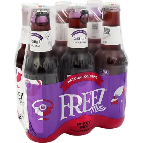 FreezÂ Carbonated Berry Mix Drink 275 ml x6