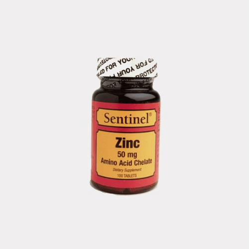 Sentinel Zinc 50 Mg Amino Acid Chelate Tab 100 Pieces