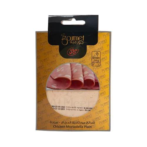 Gourmet Slices Ckn Plain Mortadella 250 Gm