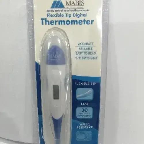 Digital Thermometer Flexible Tip Mabis