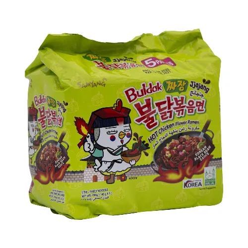 Samyang Hot Chicken Flavor Jjajang 140 g x 5