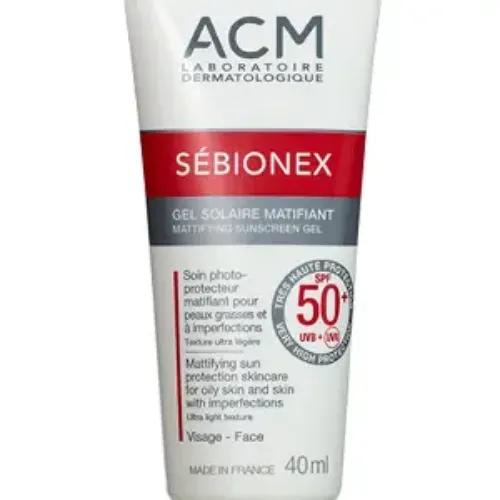 Acm Sebionex Mattifying Sunscreen Gel 40 Ml