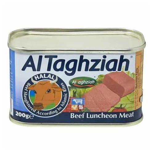 Al Taghziah Beef Luncheon Meat 200g