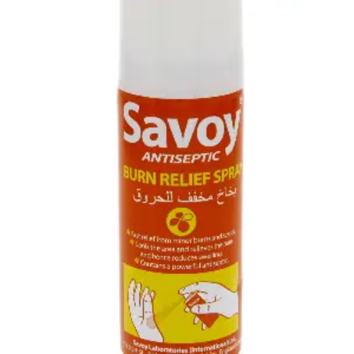 Savoy Antiseptic Burn Relief Spray 50 Ml