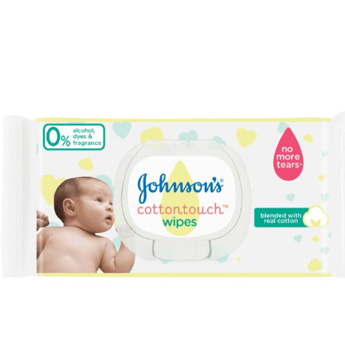 Johnson's Cottontouch Wipes 56 Pieces