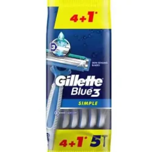 Gillette Blue 3 Simple 5 S