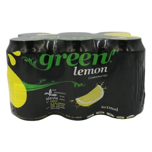 Green Cola Lemon 6 pcs X 330 ml