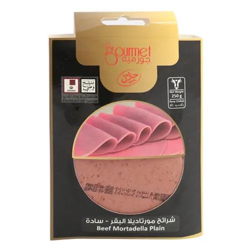 Gourmet Slices Beef Plain Mortadella 250G