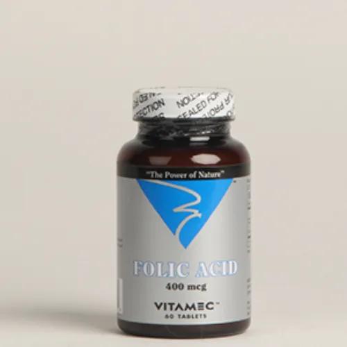 Vitamec Folic Acid 400 Mg 60 Tab