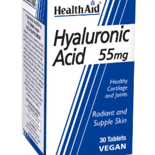 Health Aid Hyaluronic Acid 55 Mg 30 Tablets