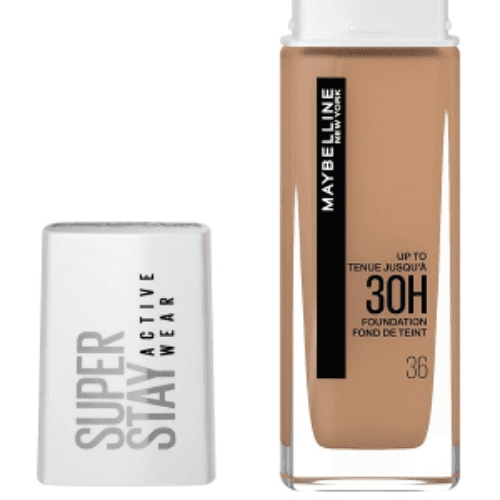 MAYBELLINE SUPER STAY ACTIVE WEAR FOUNDATION 30H 36 WARM SUN NUDE 30 ML