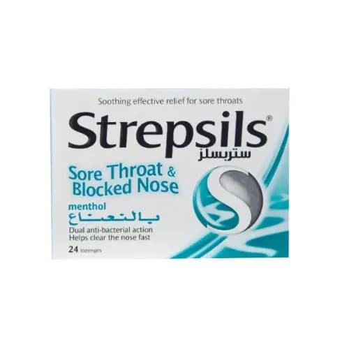 Strepsils Menthol 16 Lozenges