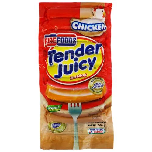 Purefood Tender Juicy Chicken Jumbo 500Gm