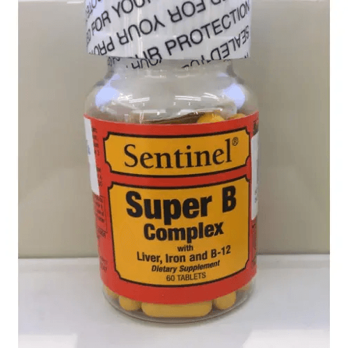 Sentinel Super B Complex 60 Tab