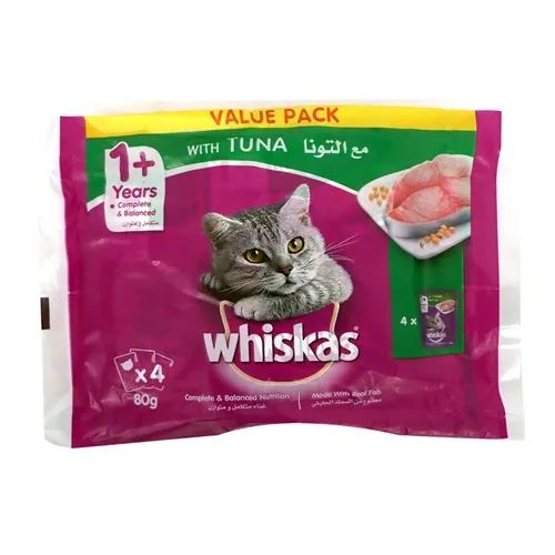 Whks Tuna Pouch 4Pcs 80 G