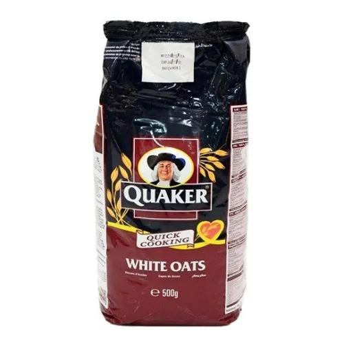 Quaker White Oats Bag 500 g