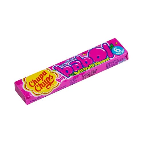 Chupa Chups Tutti Frutti Big Babol 6Pcs