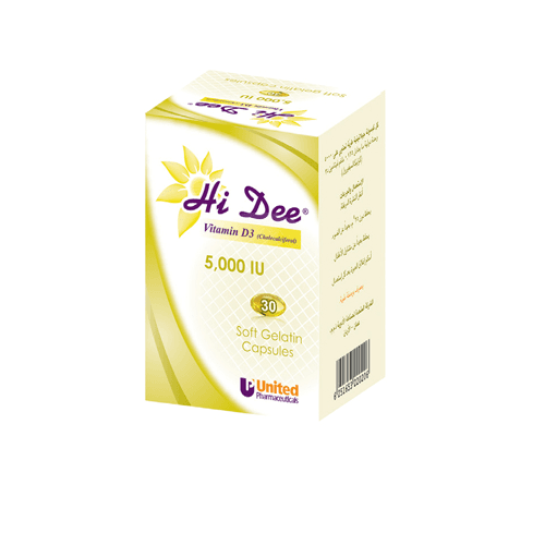 Hi Dee 5000 Iu 30 Softgel Cap