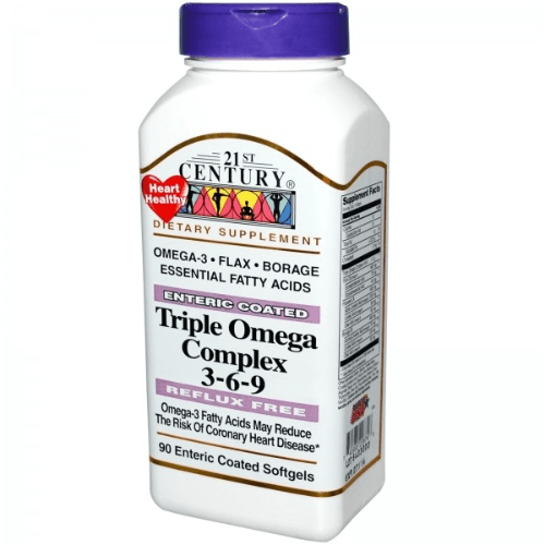 21st Century Triple Omega Complex 3-6-9 Softgels 90 Pieces