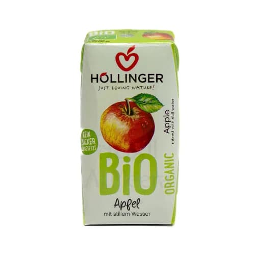 Hollinger Organic Apple Juice 200 ml