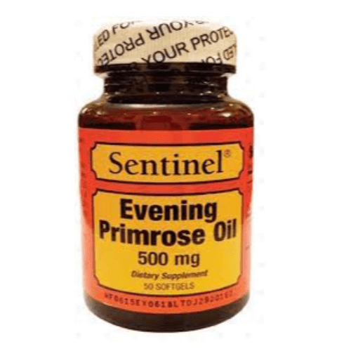 Sentinel Evening Primrose Oil 500 mg Softgels 50'S