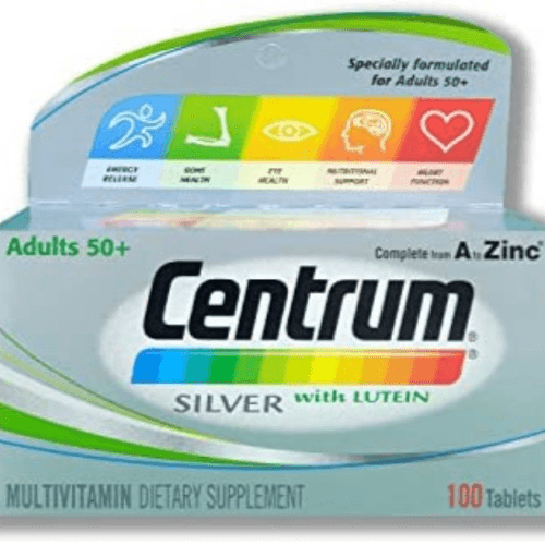 Centrum Silver With Lutein Tab 100 Pieces