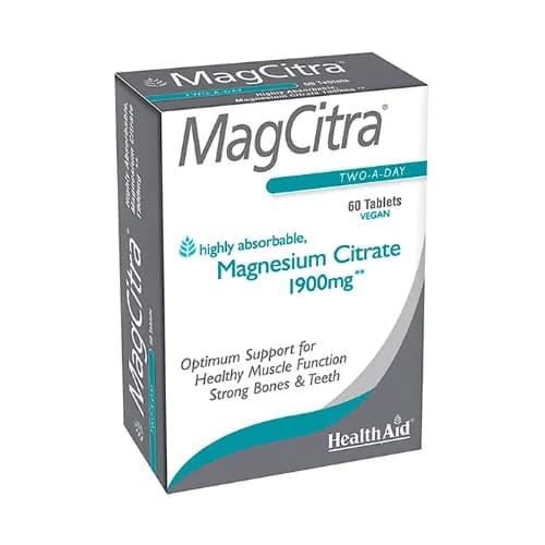 Health Aid Magcitra Tablets 60'S (Buy 2 Get 1 Free)