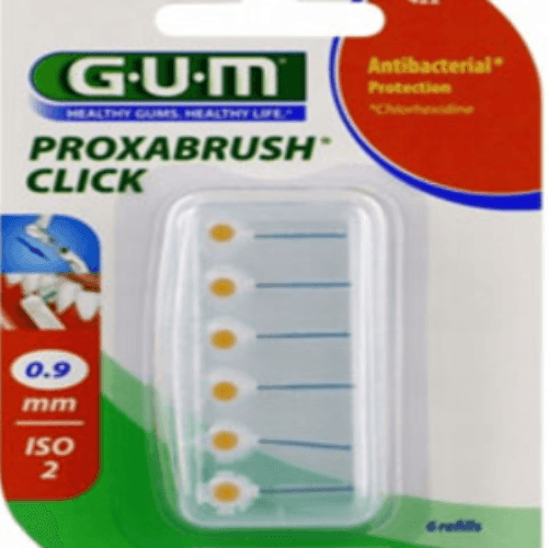 G.U.M Probrush Click 422 0.9mm - ISO 2 6 Pieces