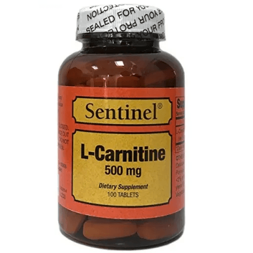 Sentinel L Carnitine 500mg 100 Tab