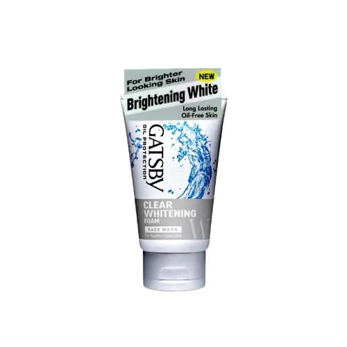 Gatsby Clear Whitening Form Face Wash 120Ml