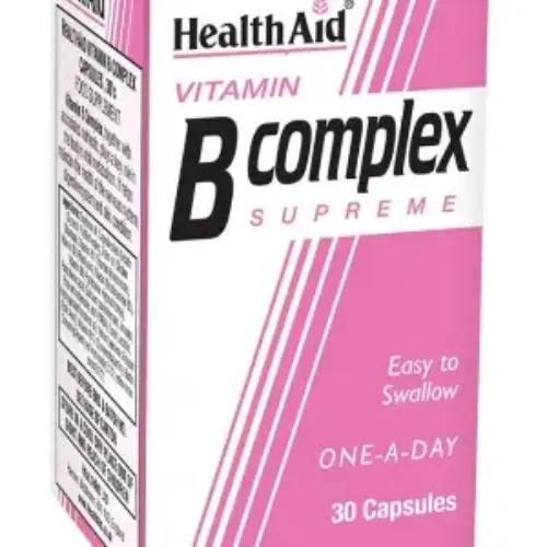 Health Aid Vitamin B Complex Supreme 30 Cap