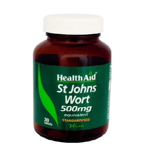 Health Aid St.Johns Wort 500Mg Tablets 30'S (Buy 2 Get 1 Free)