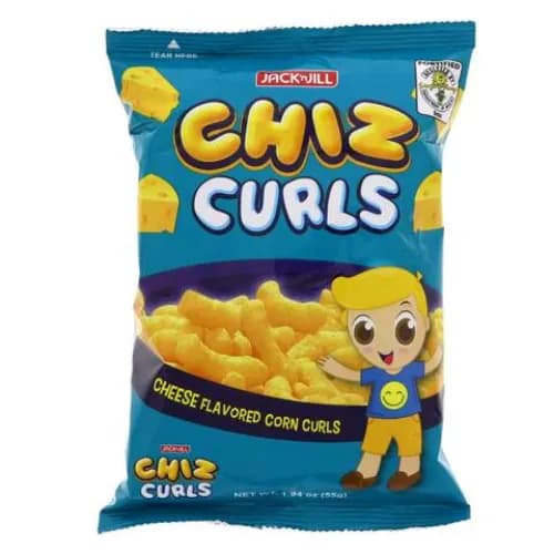 Jack N Jill Chiz Curls Cheese 55Gm