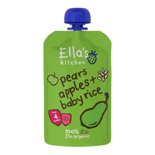 Ella'S Kitchen Pears Apples Plus Baby Rice, 120G