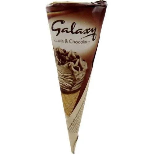 Galaxi Vanilla&Chocolate Cone Ice Cream