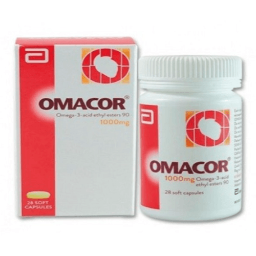 Omacor 1000 Mg Omega 3 Acid Ethyl Esters 90 Softgels 28 Pieces