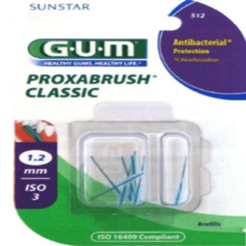 G.U.M PROXABRUSH CLASSIC 512 1.2MM-ISO 3