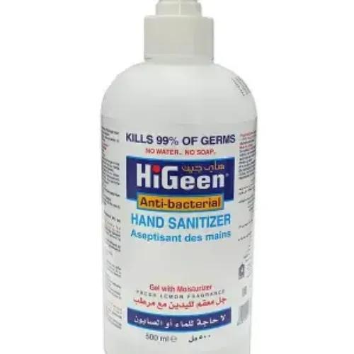 Hi Geen Hand Sanitizer Gel 500 Ml